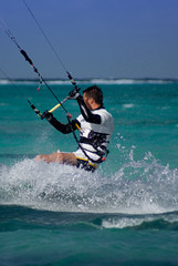 Kite Surfing In Grand Cayman