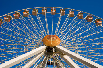 Ferris wheel at an amusement park
 in Wildwood New Jersey
