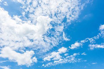 blue sky with cloud