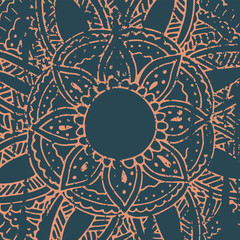 Flower mandala background