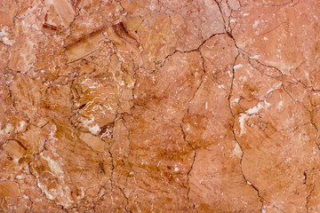 Obraz premium solid texture red yellow marble closeup