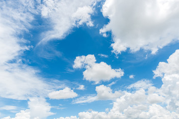 Obraz premium blue sky with cloud