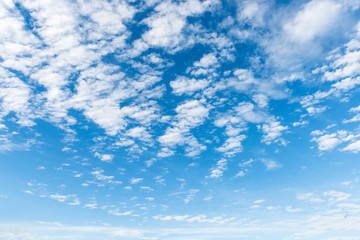 blue sky with cloud