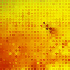 Background with colorful hex grid