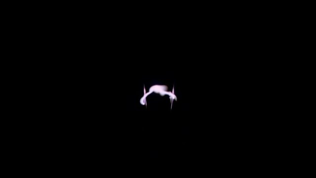 Slow-motion electric arc ascending Jacob's Ladder