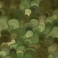 Fototapeta na wymiar Vector wave background of drawn lines