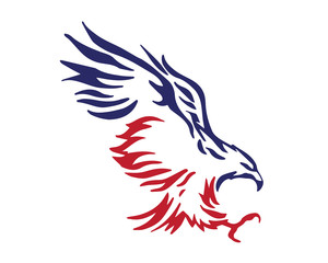 American Eagle Patriotic Logo - Elite Soldier Squad 
