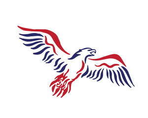 American Eagle Patriotic Logo - Patriotic Citizen
