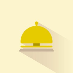 Campana de servicio de la recepción de un hotel