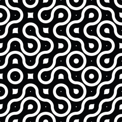 Abstract Geometric Background Design