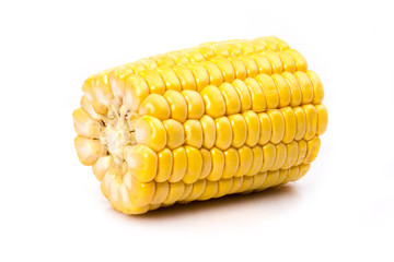 corn on a white background