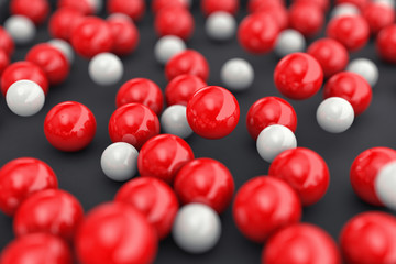 Balls different colors