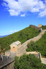 Fototapeta na wymiar The Great Wall in China