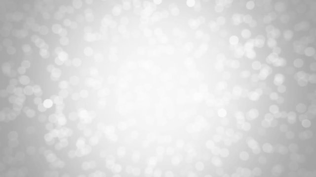 White glitter background - seamless loop, winter theme 
