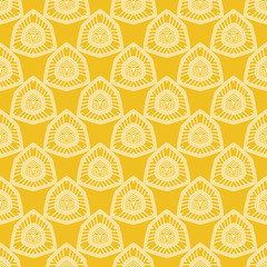 Ornamental seamless pattern. Repeating geometric background.