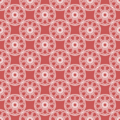 Ornamental seamless pattern. Repeating geometric background.
