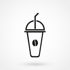 ice coffee icon