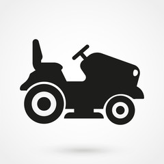lawn tractor icon
