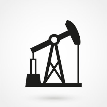 Oil Pump Jack Icon