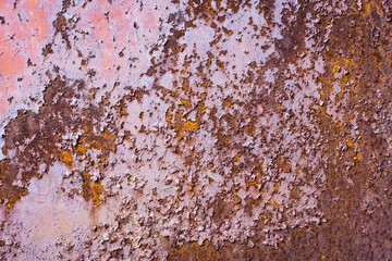 Rusty textured metal background