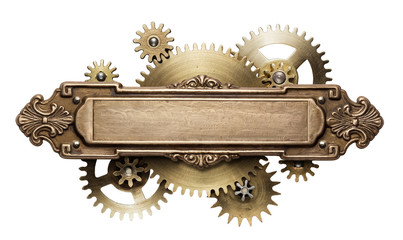 Steampunk clockwork mechanism - 114771302