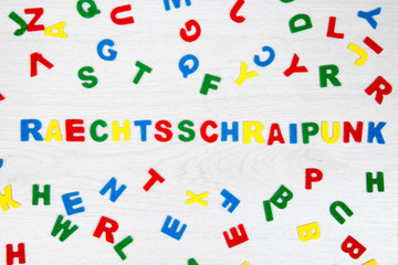 Rechtsschraipunk-Rechtschreibfehler