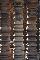 Säulen im Tempel Banteay Srei