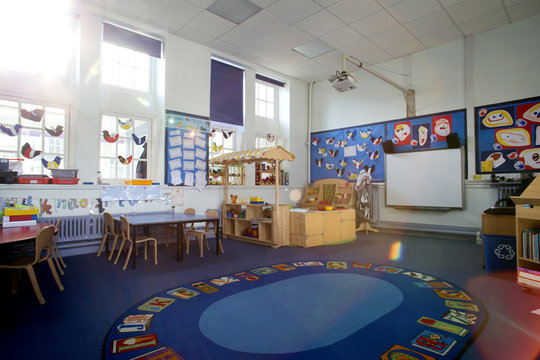 School Classroom Interior