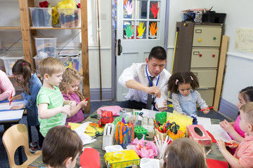 Craft Time at Nursery