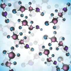 multicolor alcohol molecules background for fabric, paper and web design