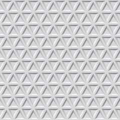 Geometric white pattern. Vector illustration
