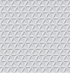 Geometric white pattern. Vector illustration