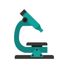 microscope isolated  icon design