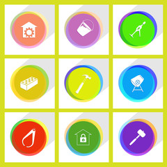 caliper, bank, mallet, hollow brick, hammer, concrete mixer, rep