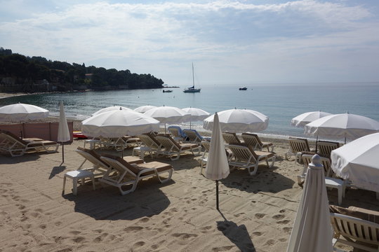 Plage au lavandou