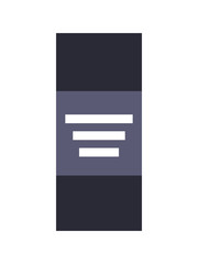 office text book isolated icon design