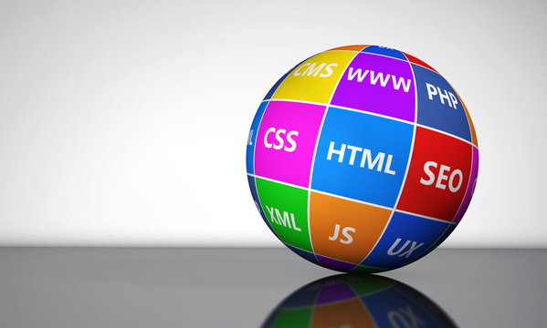 Web Design Development Concept