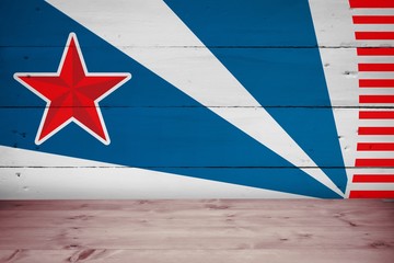 Composite image of focus on star 