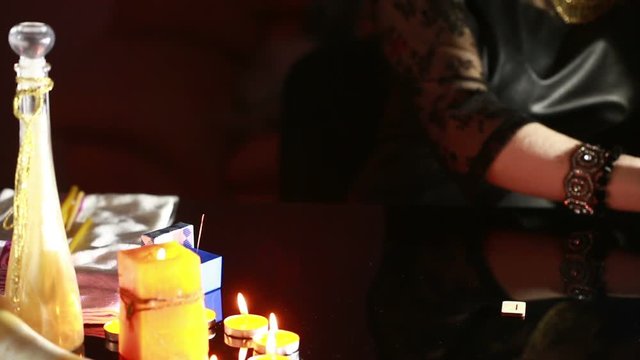 fortuneteller. divination by the runes.