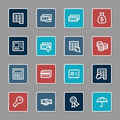 Finance and banking,  credit card and cash, atm and value, safe