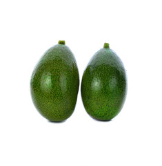 Avocado isolated on a white background