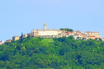 Motovun citadel in Istria, Croatia