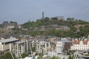 Cityscape View of Edinburgh