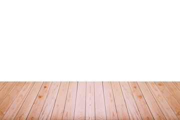 Wood floor texture on white background.