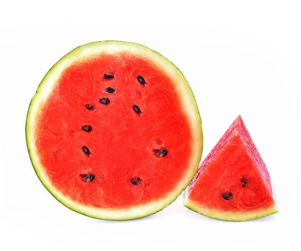 Watermelon  on white background