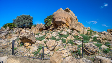 Valley of the Temples. Agrigento, Sicily, Italy
