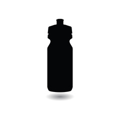 Sports water bottle icon