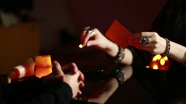 fortuneteller. divination by the runes.