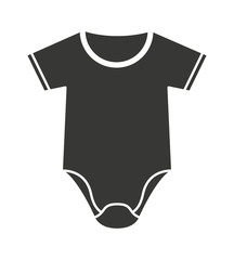 baby clothes isolated icon design