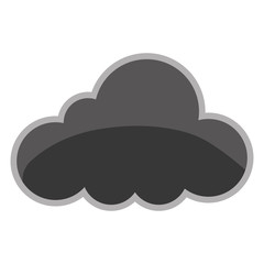 single cloud icon